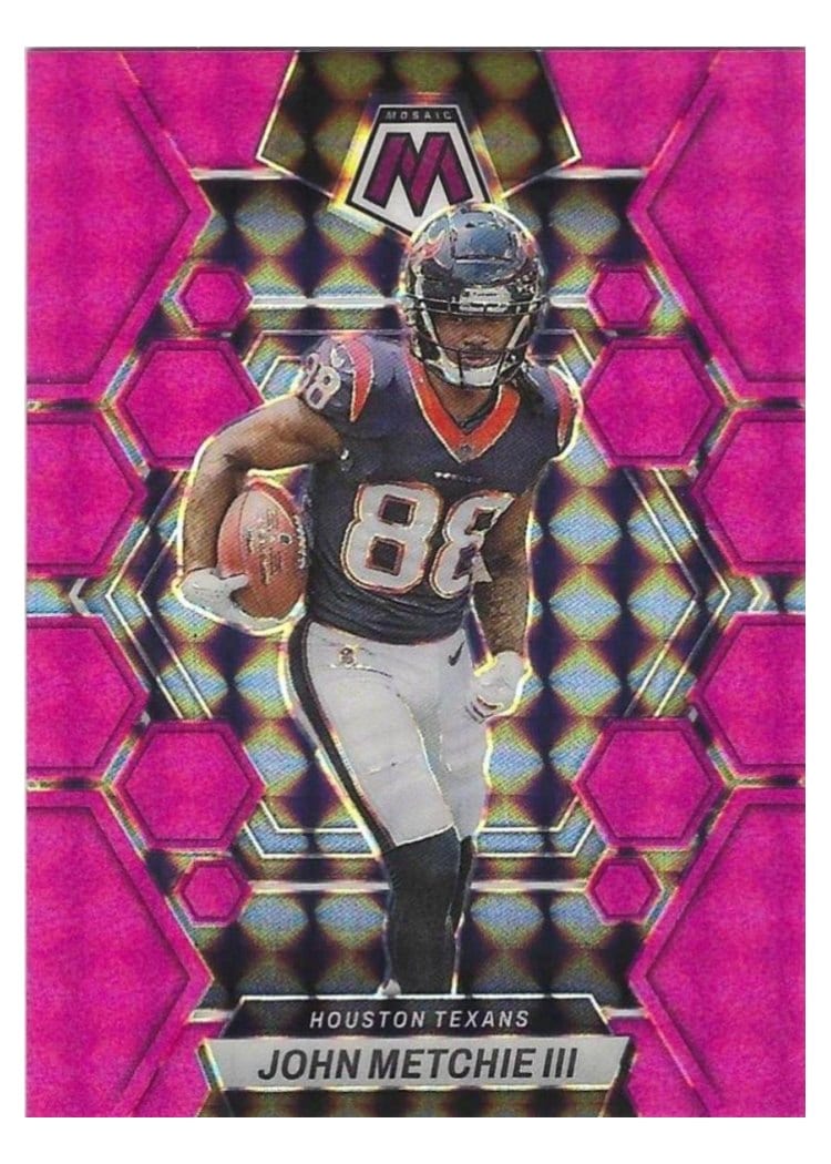 2023 Panini Mosaic Base Set John Metchie III #91 card