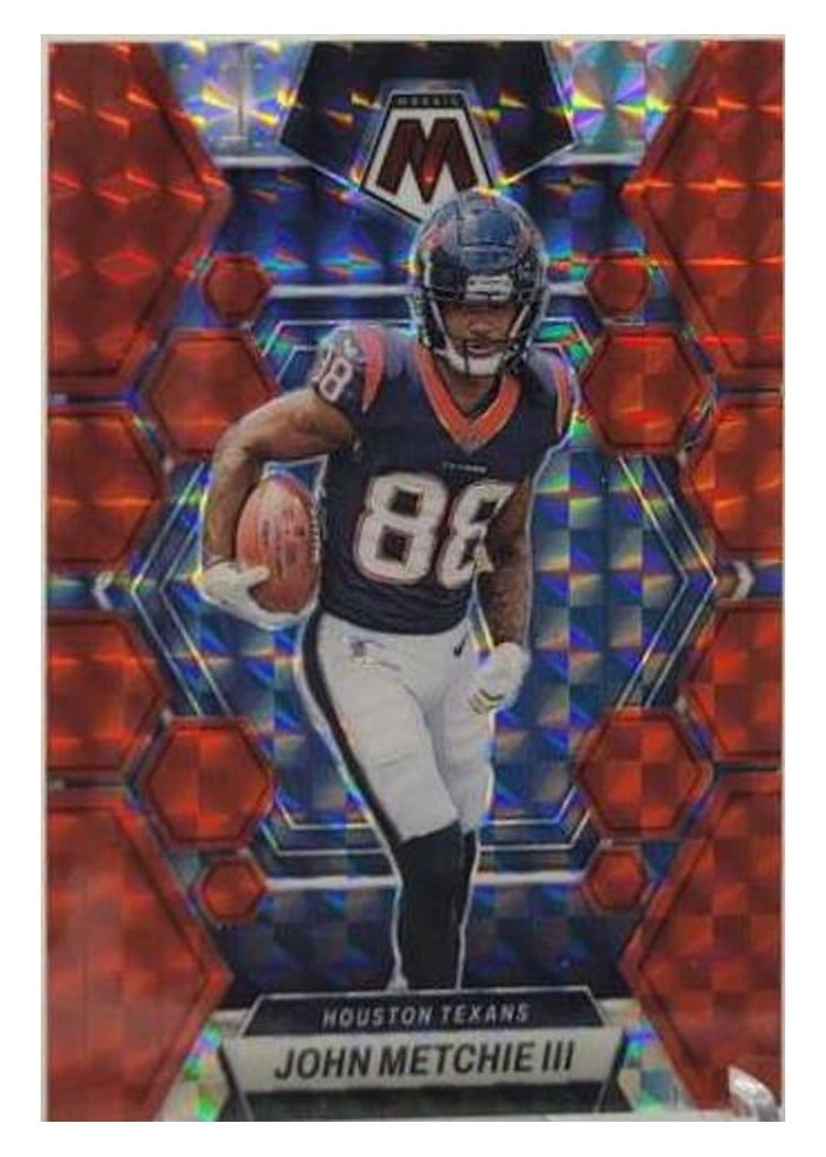 2023 Panini Mosaic Base Set John Metchie III #91 card