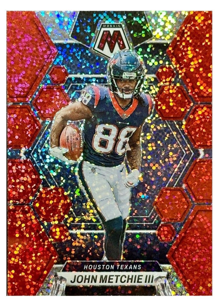 2023 Panini Mosaic Base Set John Metchie III #91 card