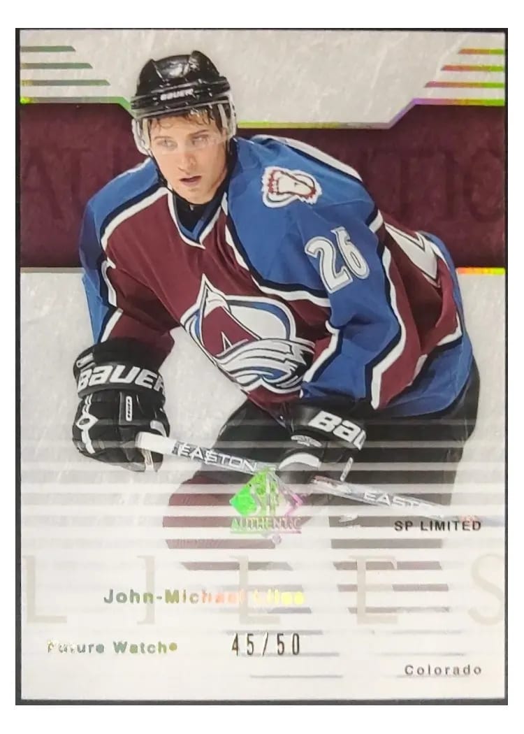 2003 SP Authentic John Michael Liles #102 card