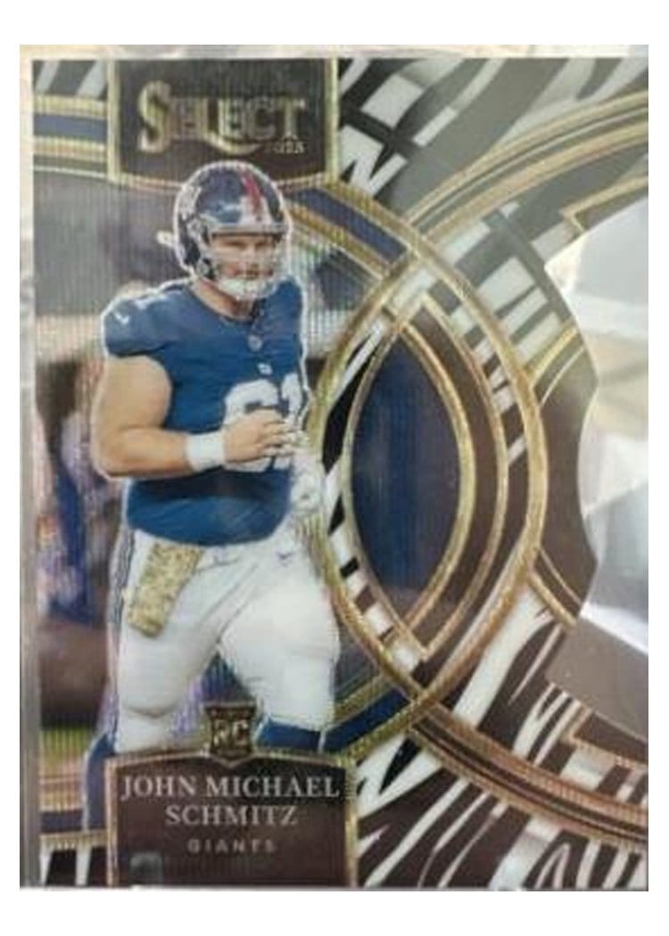 2023 Panini Select Base Set John Michael Schmitz #168 card