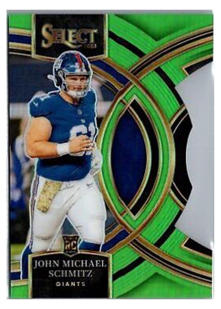 2023 Panini Select Base Set John Michael Schmitz #168 card