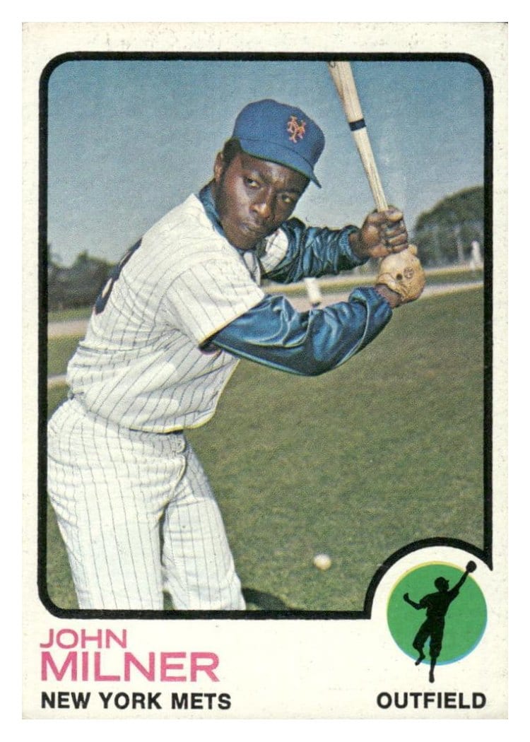 1973 Topps John Milner #4 card