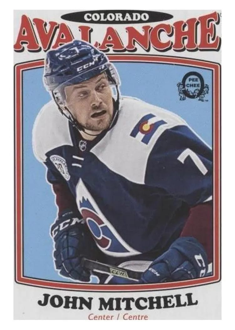 2016 O-Pee-Chee John Mitchell #150 card