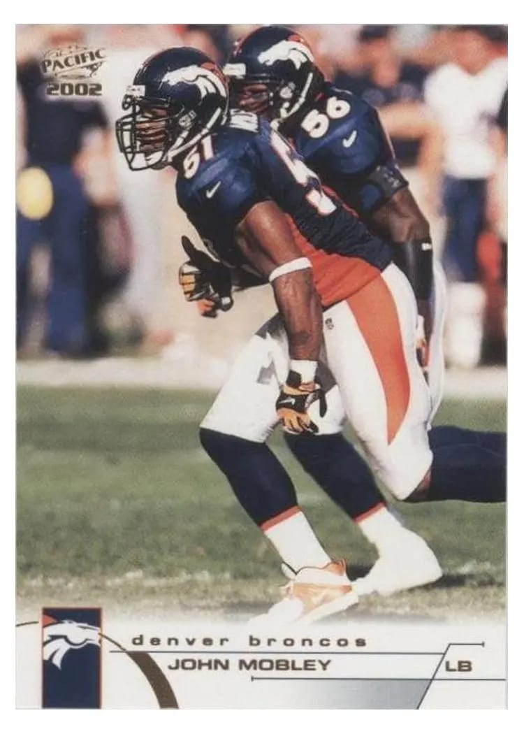 2002 Pacific John Mobley card