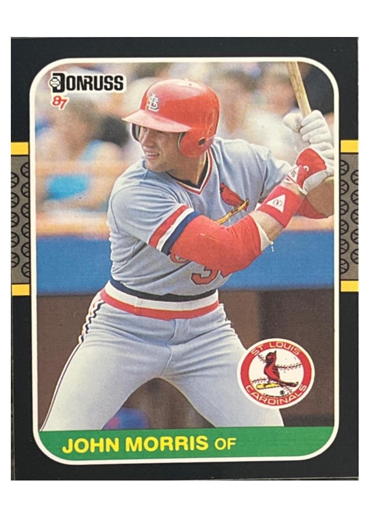 1987 Donruss John Morris #480 card