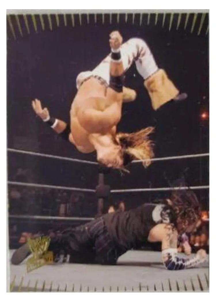 2007 Topps Action WWE John Morrison #8 card