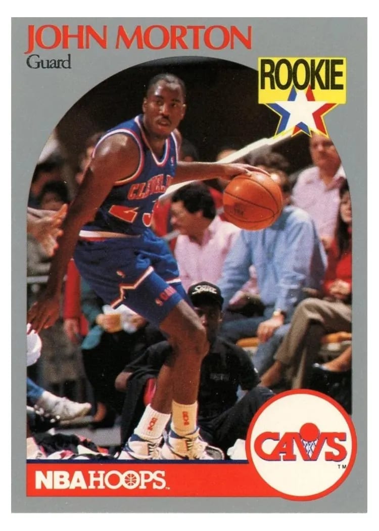 1990 Hoops John Morton #77 card
