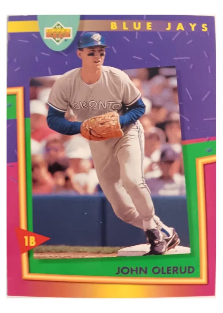 1993 Upper Deck Fun Pack John Olerud #60 card