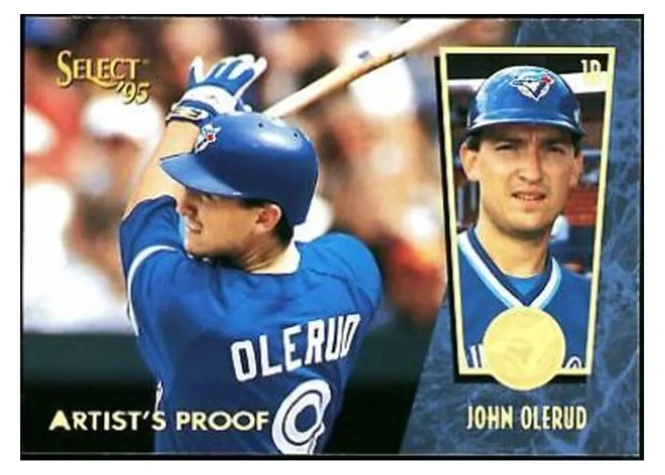 1995 Select John Olerud #84 card