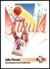 1991-92 SkyBox Base Set John Paxson #336 card