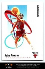 1991-92 SkyBox Base Set John Paxson #42 card