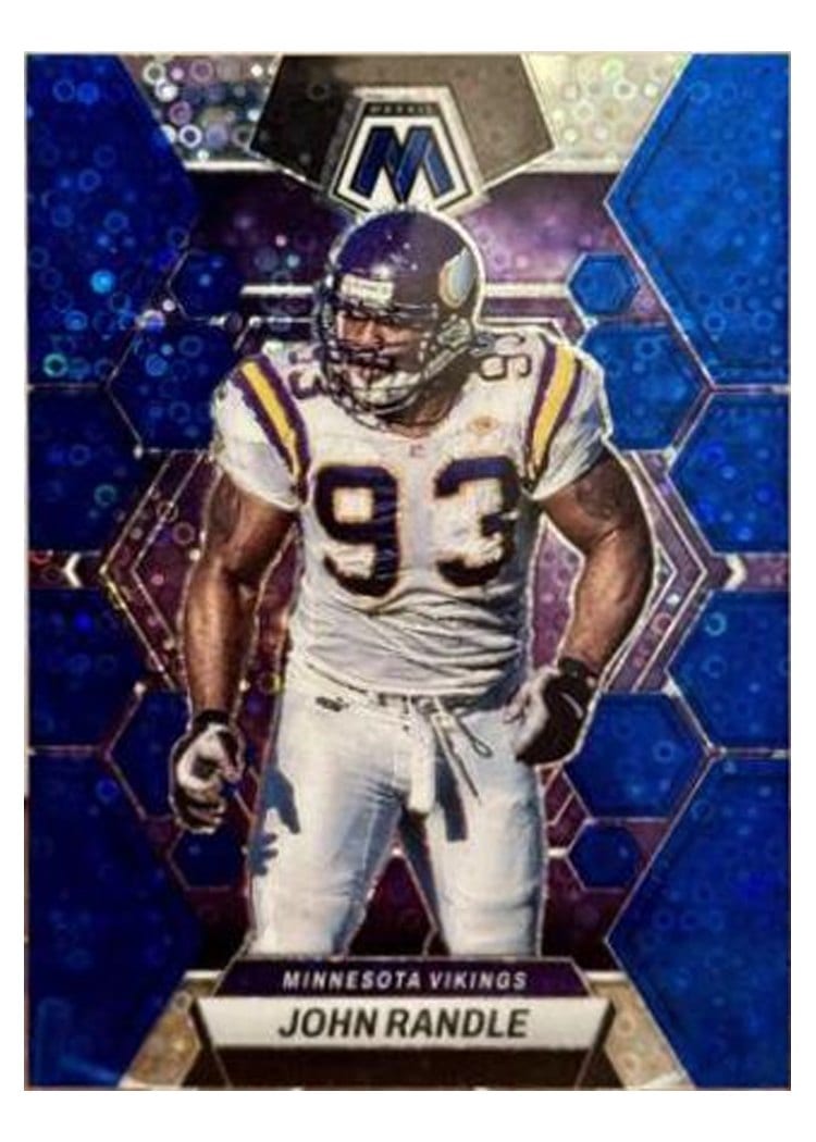 2023 Panini Mosaic Base Set John Randle No Huddle Blue #158 card