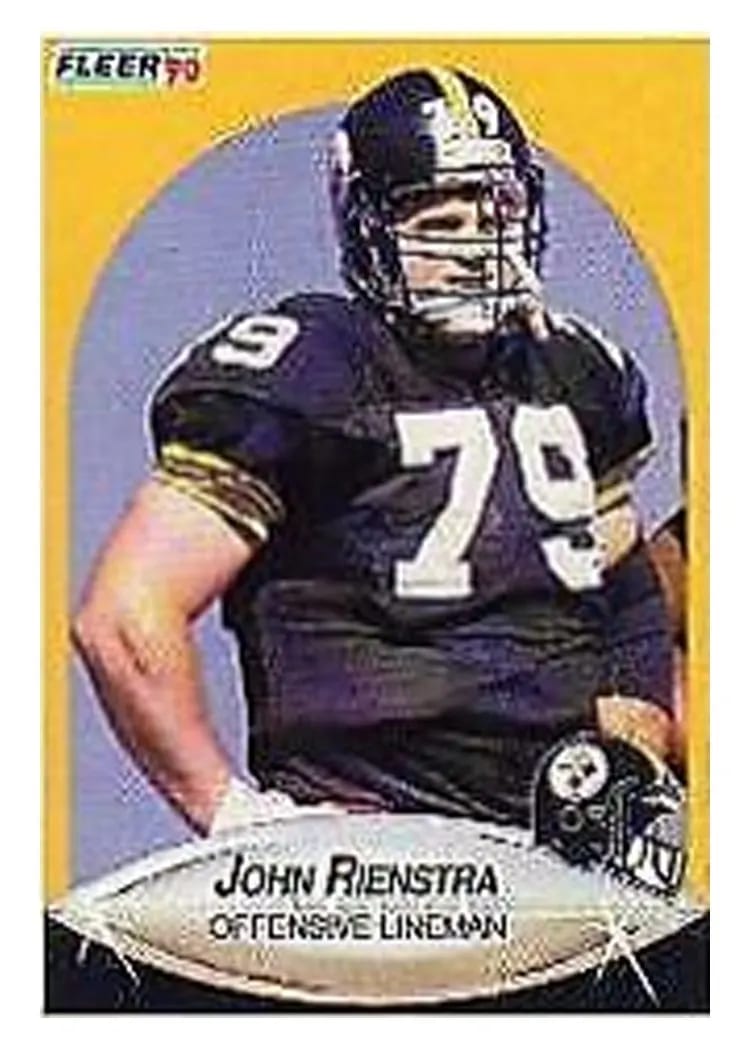 1990 Fleer John Rienstra #149 card