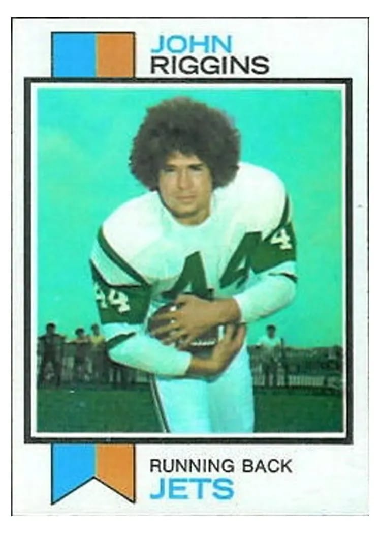 1973 Topps John Riggins #245 card