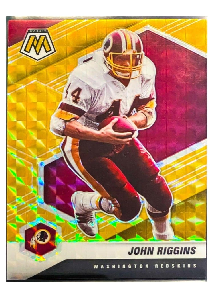 2021 Panini Mosaic Base Set John Riggins #198 card