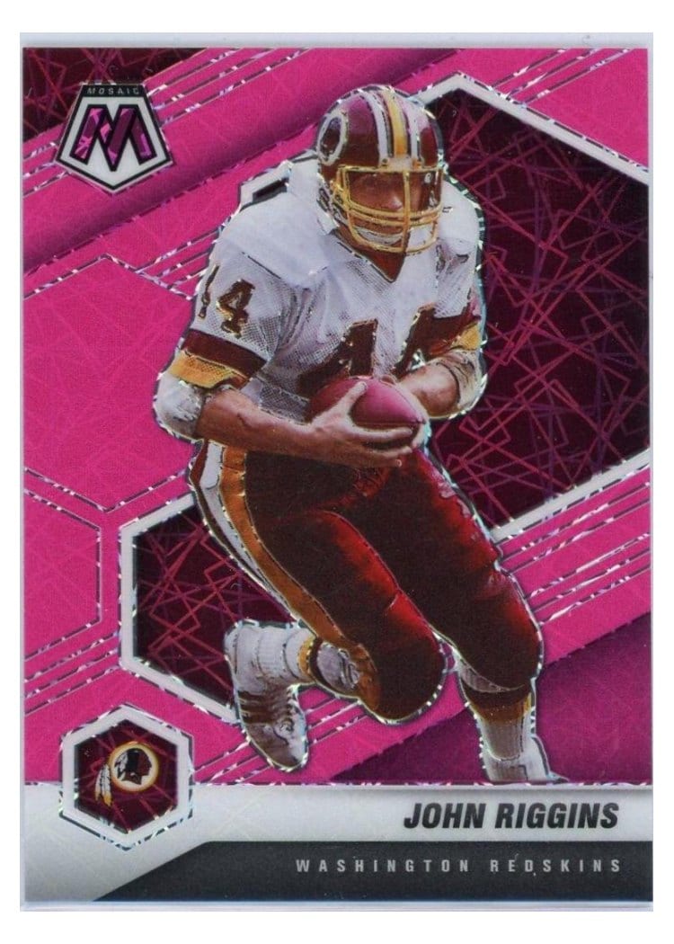 2021 Panini Mosaic Base Set John Riggins #198 card