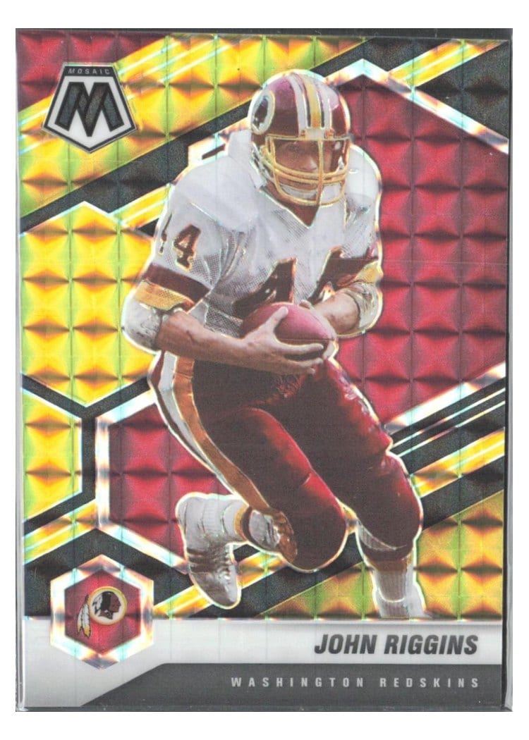 2021 Panini Mosaic Base Set John Riggins #198 card