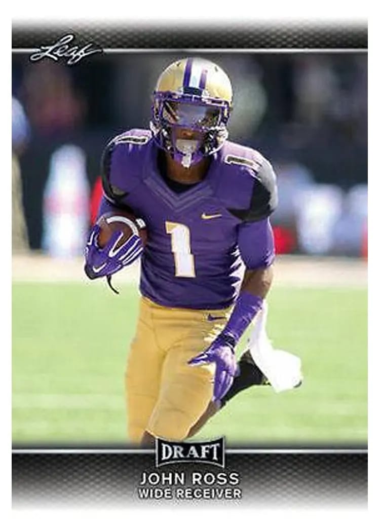 2017 Leaf Draft John Ross #39 card