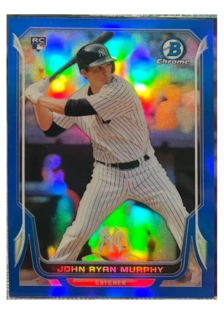 2014 Bowman Chrome John Ryan Murphy #8 card