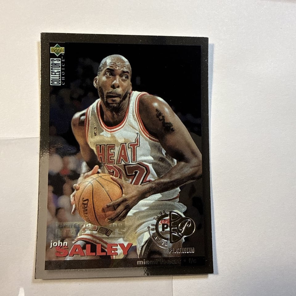 1995-96 Collector's Choice Base Set John Salley #111 card
