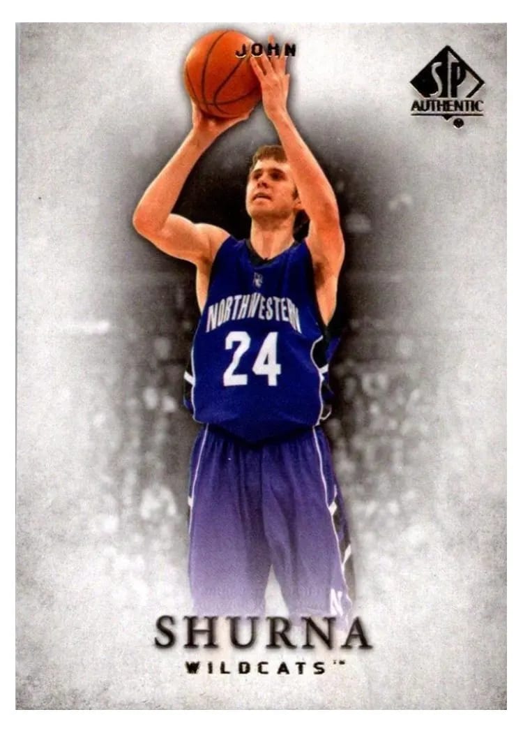 2012 SP Authentic John Shurna #45 card