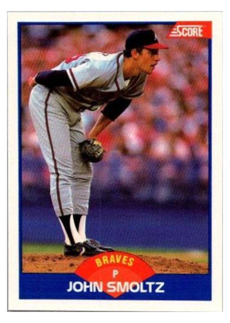 1989 Score John Smoltz #616 card