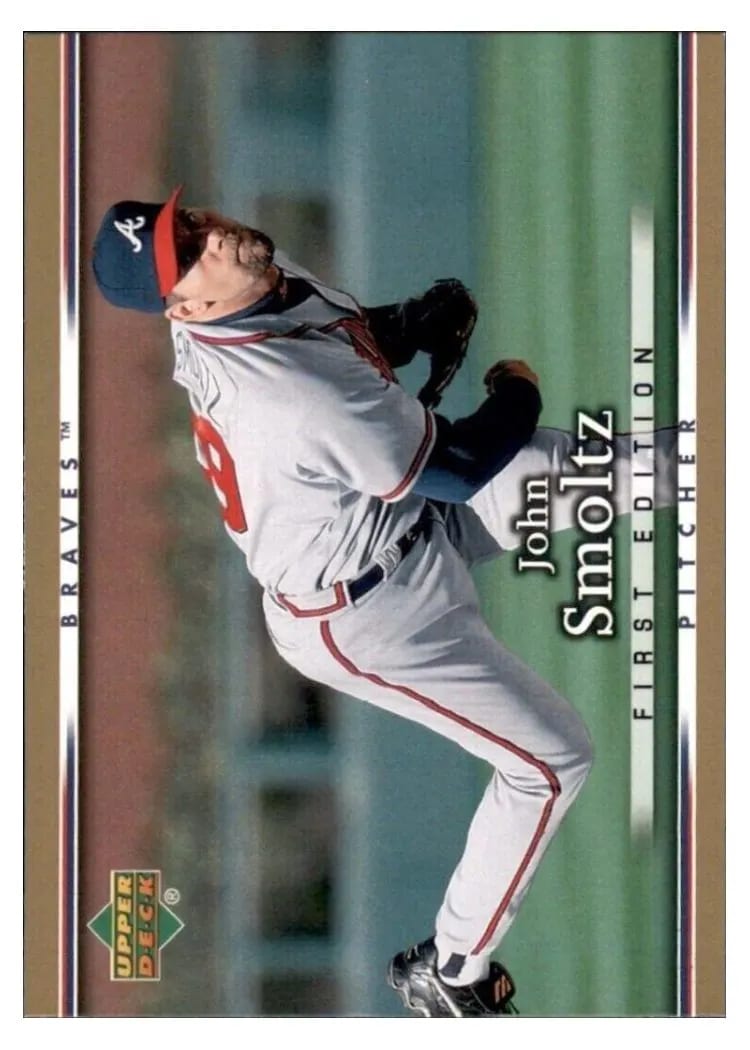 2007 Upper Deck First Edition john smoltz #182 card