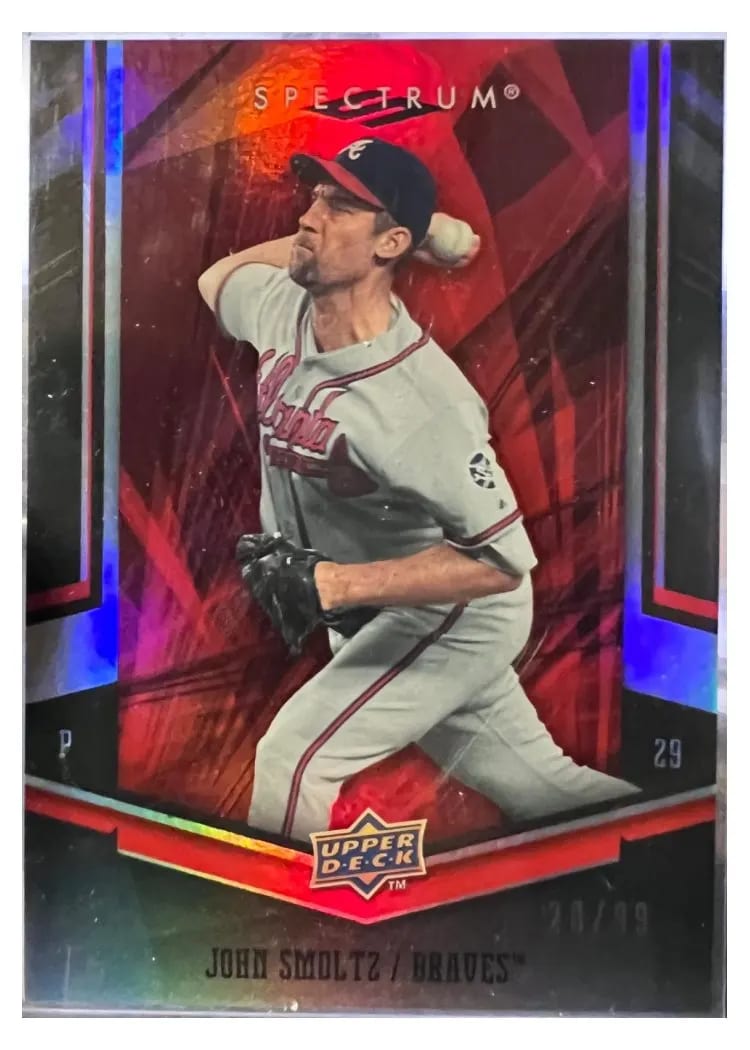 2008 Upper Deck Spectrum John Smoltz #4 card
