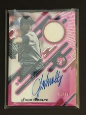 2025 Topps Pristine Pristine Pieces Autograph Relics John Smoltz #PPAR-JS card