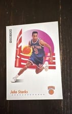 1991-92 SkyBox Base Set John Starks #194 card