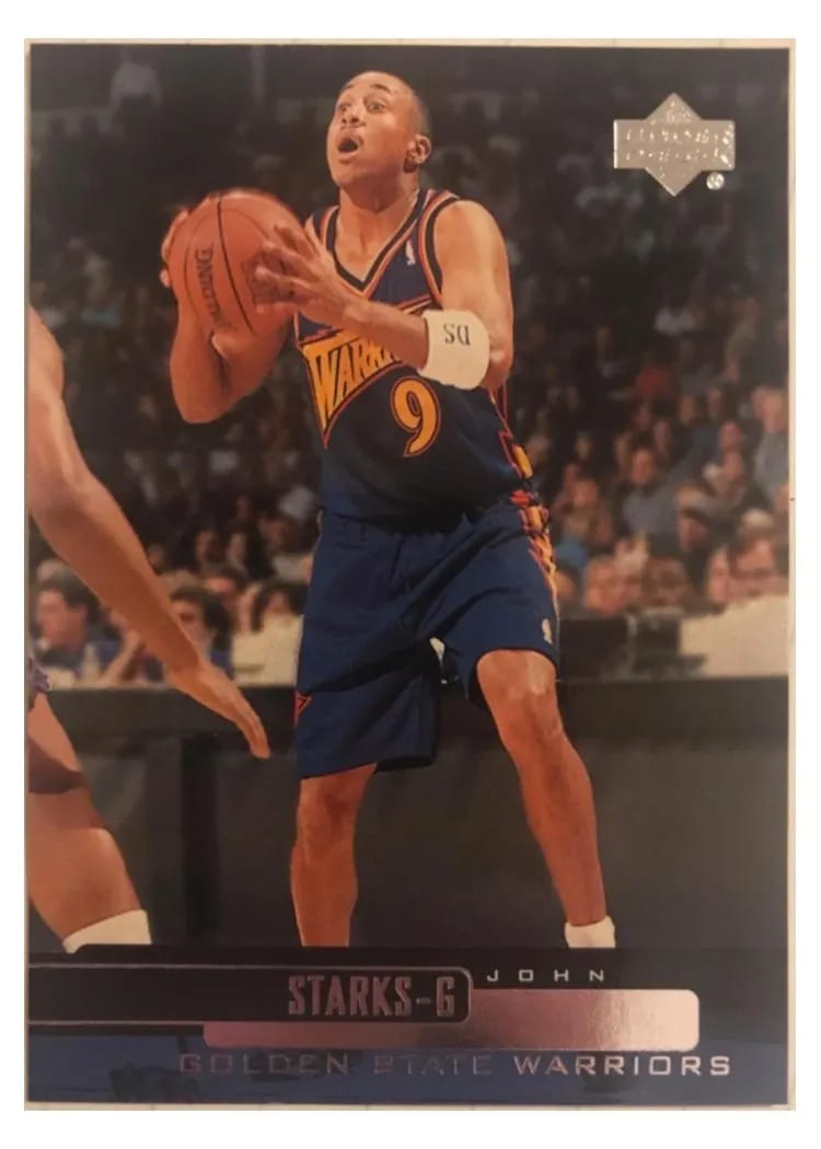 1999 Upper Deck John Starks #39 card