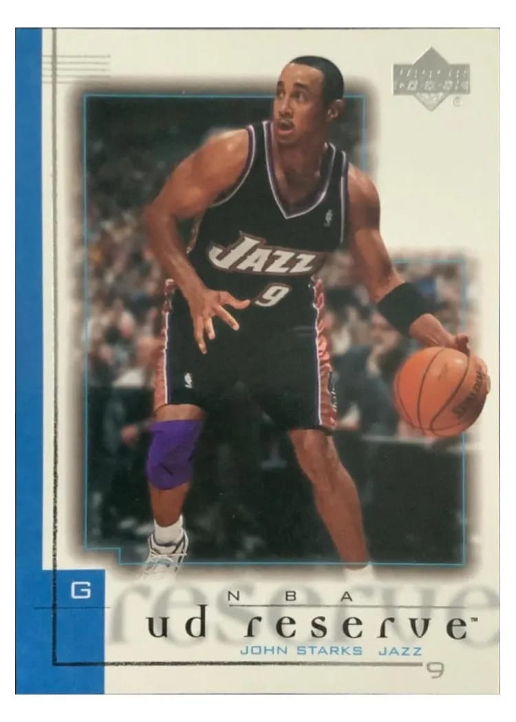 2000 Upper Deck Reserve John Starks #84 card