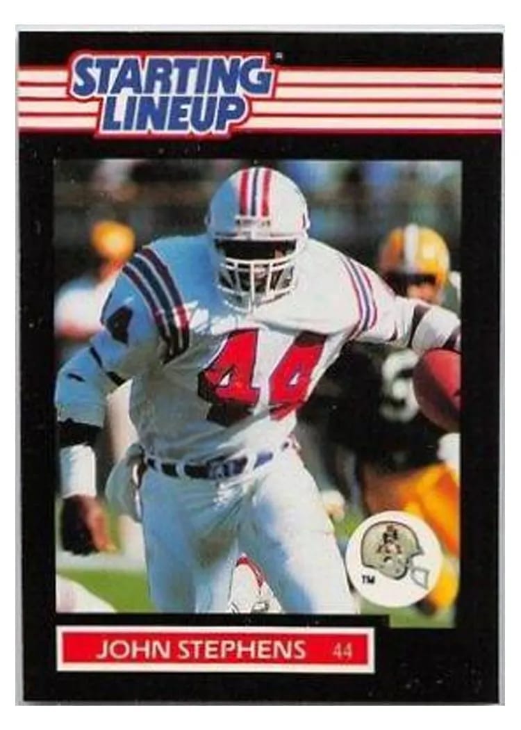 1989 Kenner Starting Lineup John Stephens card