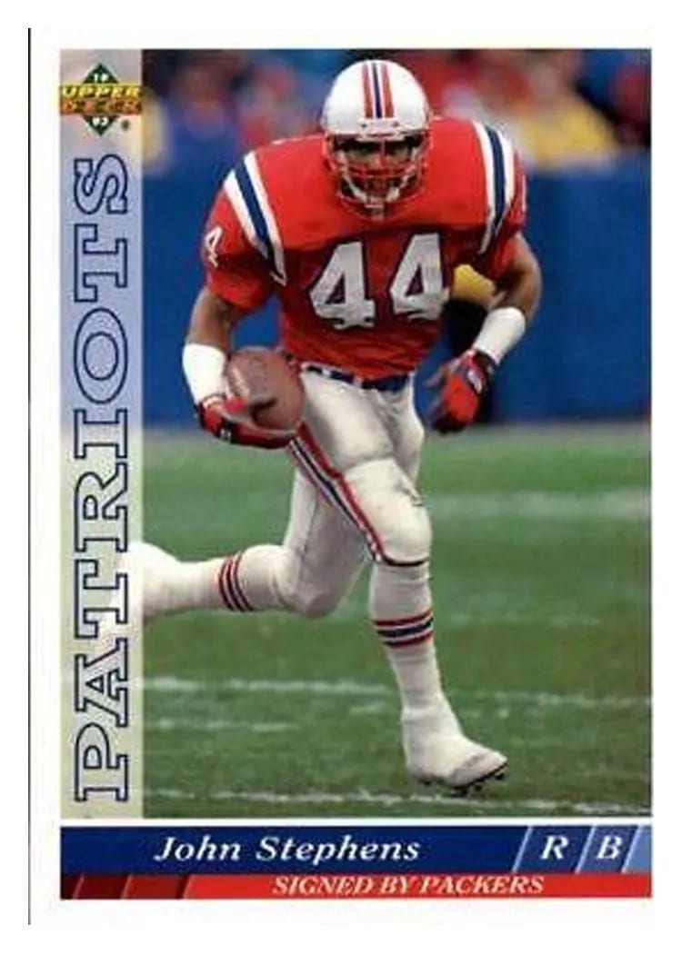 1993 Upper Deck John Stephens #124 card