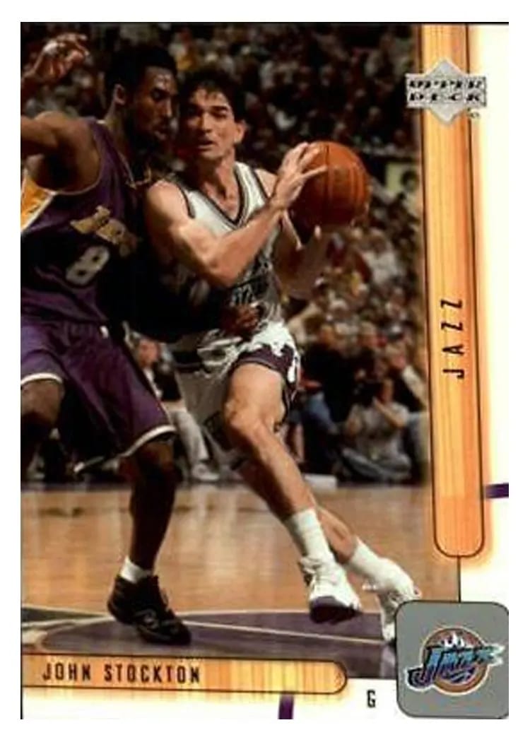 2001 Upper Deck John Stockton #168 card