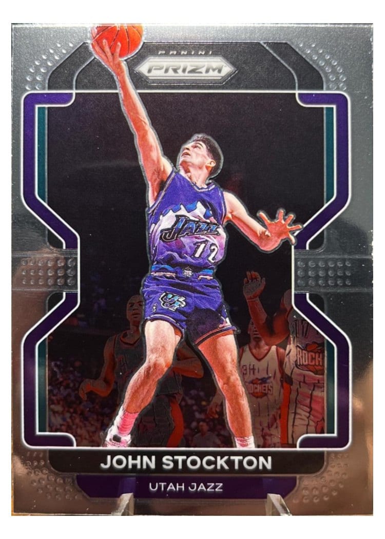 2021-22 Panini Prizm Base Set John Stockton #267 card