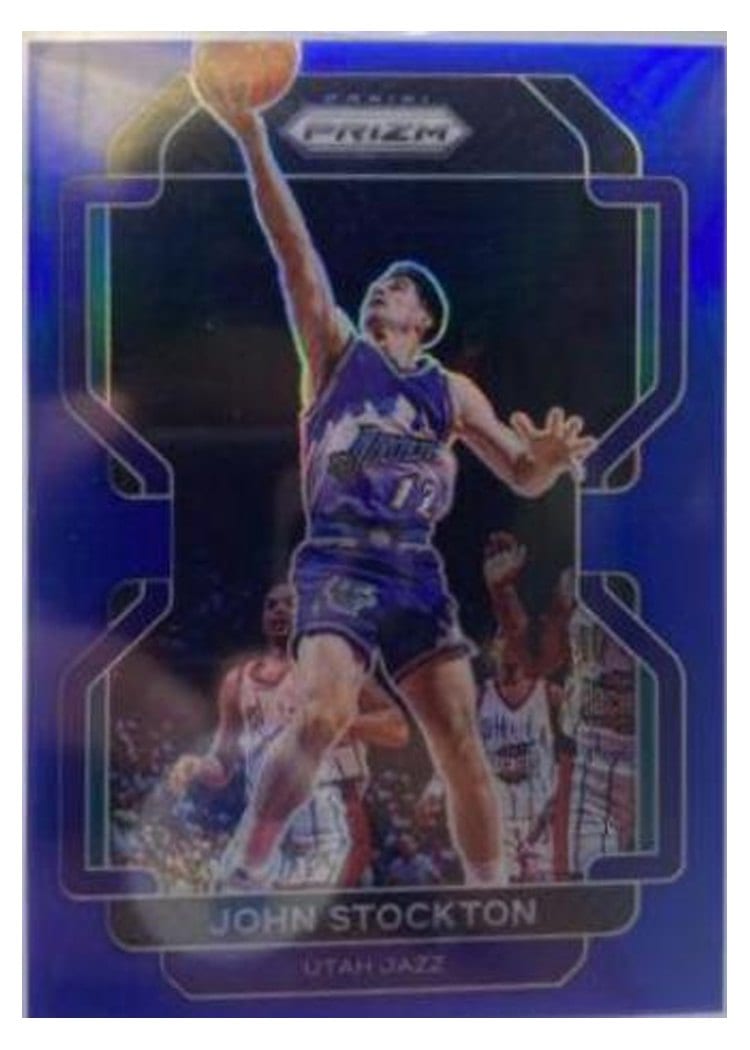 2021-22 Panini Prizm Base Set John Stockton #267 card