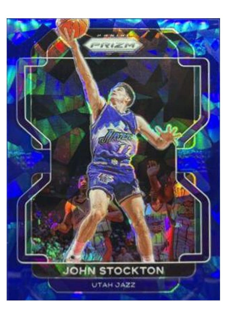 2021-22 Panini Prizm Base Set John Stockton #267 card
