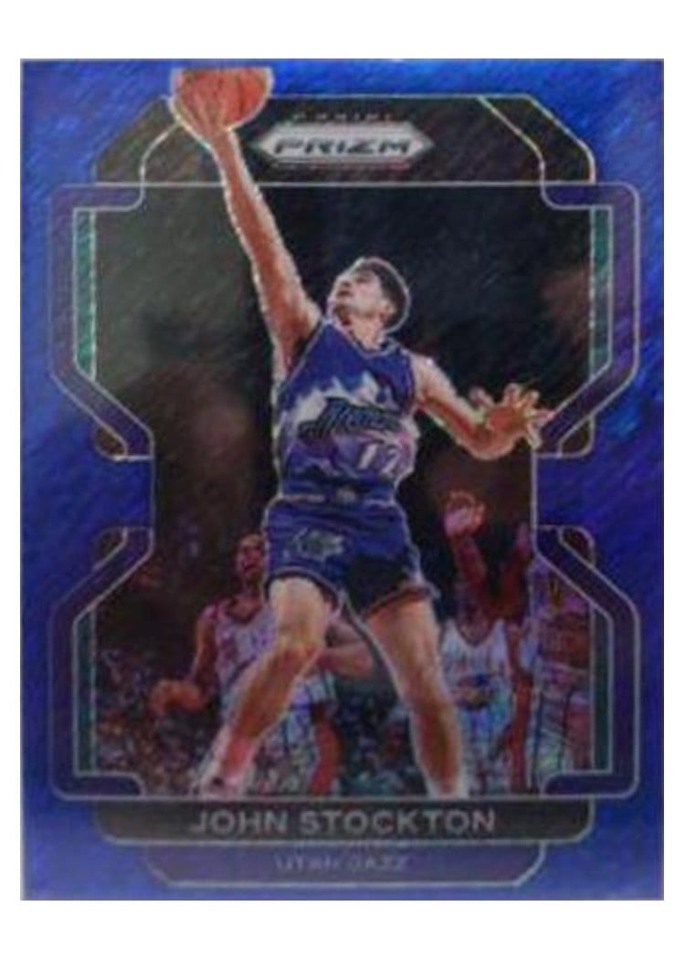 2021-22 Panini Prizm Base Set John Stockton #267 card