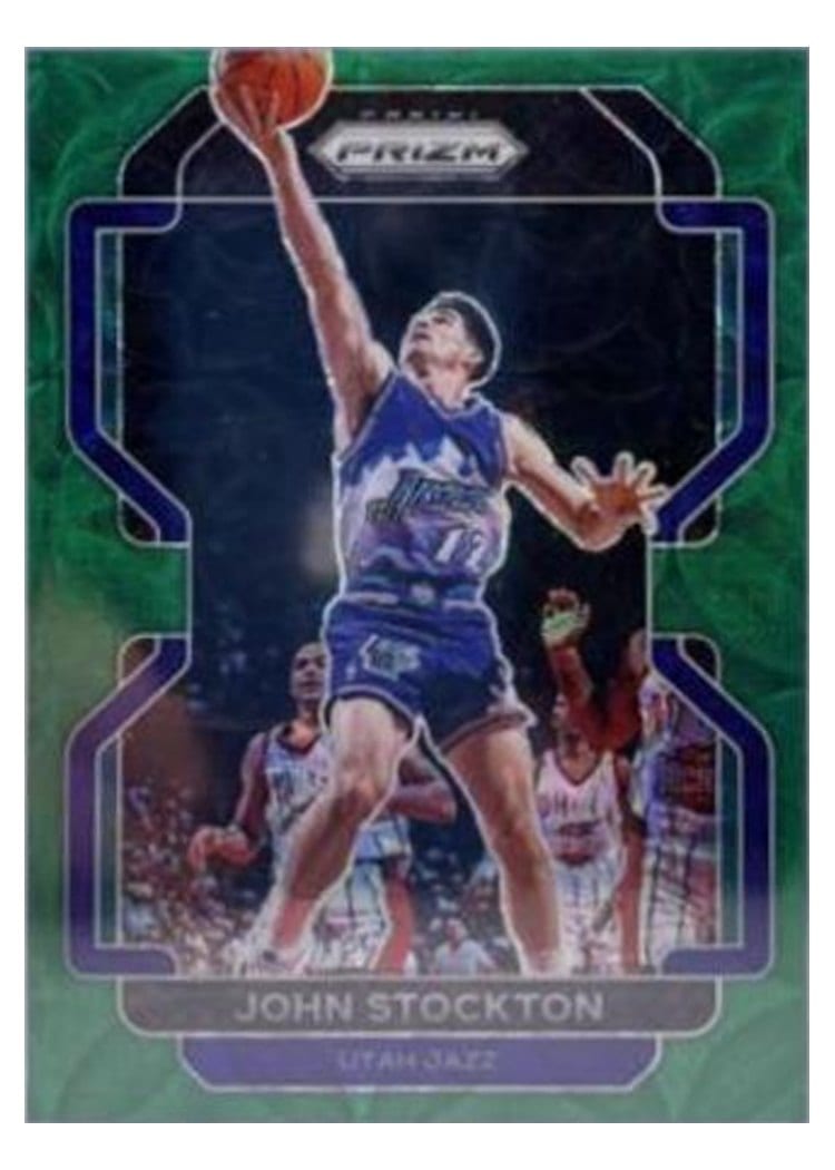 2021-22 Panini Prizm Base Set John Stockton #267 card