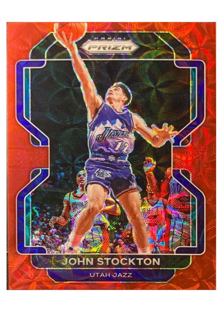 2021-22 Panini Prizm Base Set John Stockton #267 card