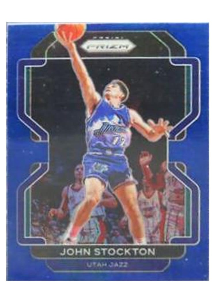 2021-22 Panini Prizm Base Set John Stockton #267 card