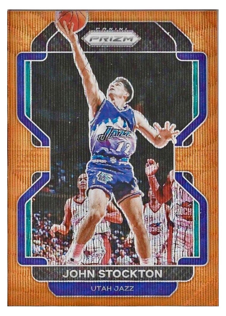 2021-22 Panini Prizm Base Set John Stockton #267 card