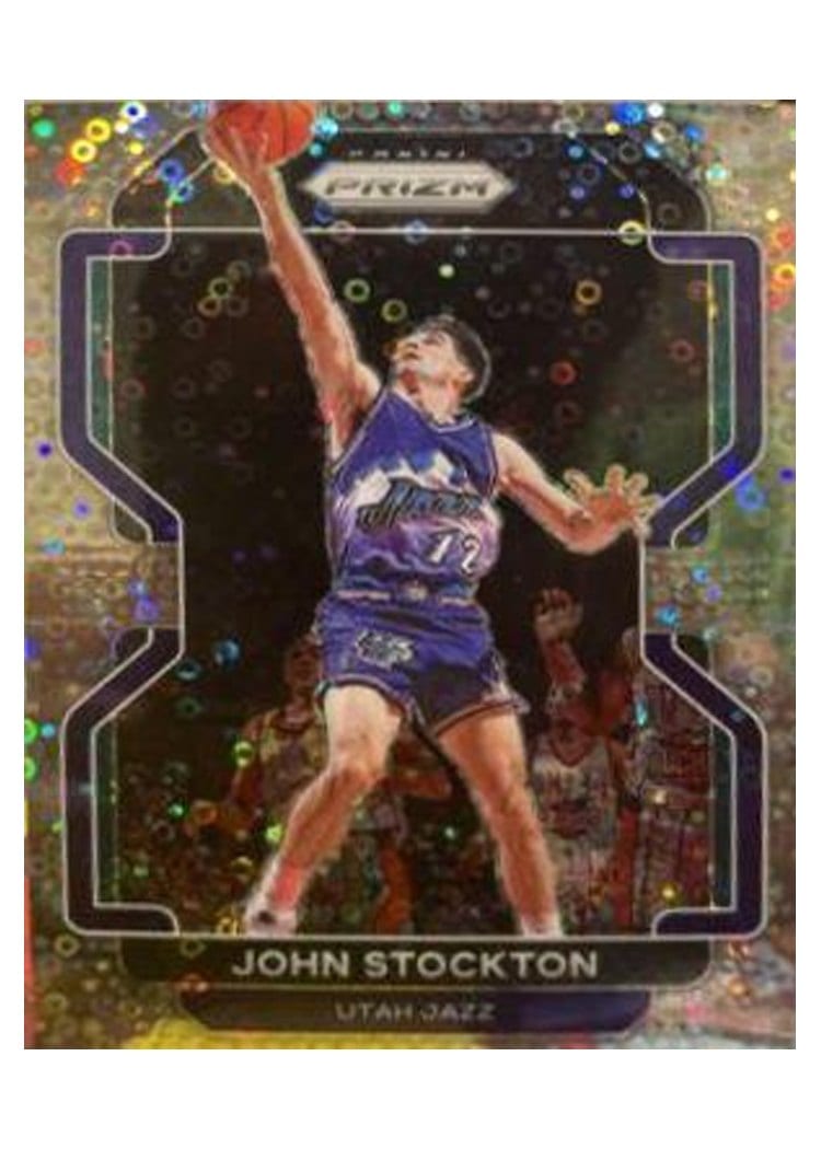 2021-22 Panini Prizm Base Set John Stockton #267 card