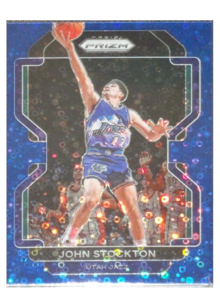 2021-22 Panini Prizm Base Set John Stockton #267 card