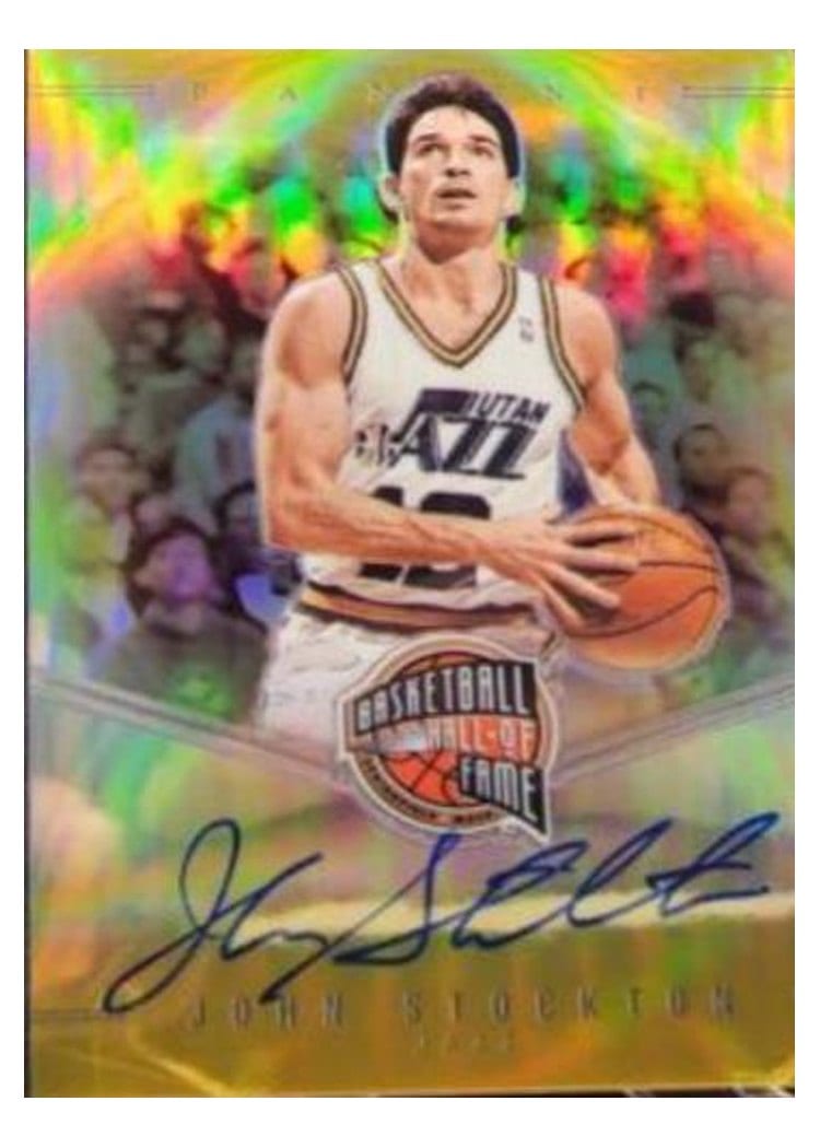 2021-22 Panini Prizm Base Set John Stockton #267 card