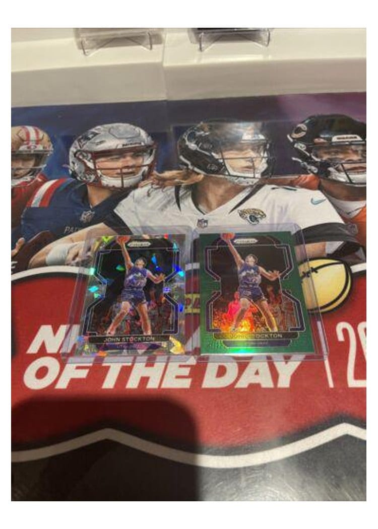 2021-22 Panini Prizm Base Set John Stockton #267 card