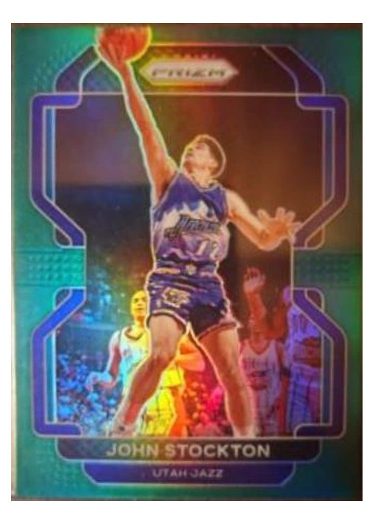 2021-22 Panini Prizm Base Set John Stockton #267 card