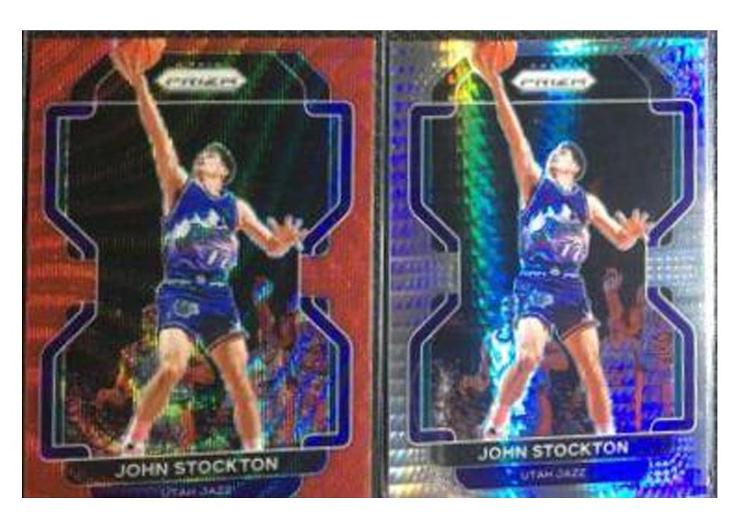 2021-22 Panini Prizm Base Set John Stockton #267 card